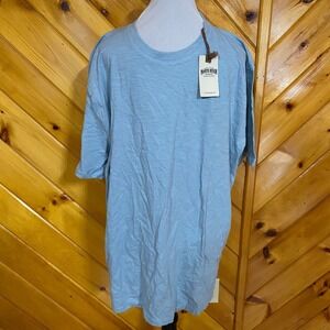 North River Outfitters T-shirt NWT Blue Short Sleeve Crew Neck XXL Cotton